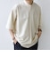 SHIPS any:〈洗濯機可能〉コットン/リネン ストライプ バンド スキッパー ハーフスリーブ シャツ 26SS◇