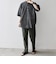 SHIPS any:〈洗濯機可能〉コットン/リネン ストライプ バンド スキッパー ハーフスリーブ シャツ 26SS◇