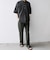 SHIPS any:〈洗濯機可能〉コットン/リネン ストライプ バンド スキッパー ハーフスリーブ シャツ 26SS◇