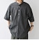 SHIPS any:〈洗濯機可能〉コットン/リネン ストライプ バンド スキッパー ハーフスリーブ シャツ 26SS◇