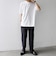SHIPS any:〈洗濯機可能〉JAPAN MADE ライト ペーパー クルーネック Tシャツ◇
