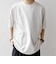 SHIPS any:〈洗濯機可能〉JAPAN MADE ライト ペーパー クルーネック Tシャツ◇