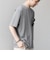 SHIPS any:〈接触冷感〉マルチ ボーダー ポケット Tシャツ◇