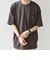 SHIPS any:〈接触冷感〉マルチ ボーダー ポケット Tシャツ◇