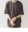 SHIPS any:〈接触冷感〉マルチ ボーダー ポケット Tシャツ◇