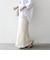 〈洗濯機可能〉メッシュ ナロー スカート