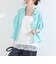 SHIPS Colors:〈手洗い可能〉オーバー レース タンクトップ◇