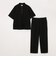 SHIPS any:〈接触冷感/ストレッチ〉360° THE CIRCLE STRETCH リネン ミックス ポロシャツ(セットアップ対応)◇
