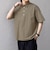 SHIPS any:〈接触冷感/ストレッチ〉360° THE CIRCLE STRETCH リネン ミックス ポロシャツ(セットアップ対応)◇