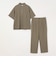 SHIPS any:〈接触冷感/ストレッチ〉360° THE CIRCLE STRETCH リネン ミックス ポロシャツ(セットアップ対応)◇