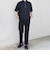 SHIPS any:〈接触冷感/ストレッチ〉360° THE CIRCLE STRETCH リネン ミックス ポロシャツ(セットアップ対応)◇