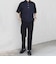 SHIPS any:〈接触冷感/ストレッチ〉360° THE CIRCLE STRETCH リネン ミックス ポロシャツ(セットアップ対応)◇