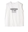 メルティ コットン プリント ロゴ フレンチスリーブ TEE