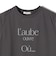 メルティ コットン プリント ロゴ フレンチスリーブ TEE