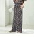 【SHIPS別注】TICCA×manipuri:〈手洗い可能〉プリント パンツ