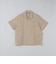 BENCH MARKING SHIRTS: エンブロイダリー オープンカラー シャツ
