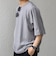 【WEB限定】SHIPS any:〈UVカット〉SORONA(R) ワッフル ラグラン リラックス Tシャツ◇