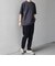 【WEB限定】SHIPS any:〈UVカット〉SORONA(R) ワッフル ラグラン リラックス Tシャツ◇
