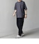 【WEB限定】SHIPS any:〈UVカット〉SORONA(R) ワッフル ラグラン リラックス Tシャツ◇