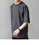 【WEB限定】SHIPS any:〈UVカット〉SORONA(R) ワッフル ラグラン リラックス Tシャツ◇