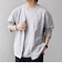 【WEB限定】SHIPS any:〈吸水速乾/UVカット〉3点セットアップ Tシャツ+カーディガン+パンツ◇
