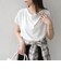 SHIPS Colors:〈接触冷感・手洗い可能〉クールタッチ ドレープ TEE◇