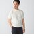 SHIPS:〈接触冷感〉 ICE COTTON クルーネック ショート スリーブ ニット Tシャツ