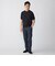 SHIPS:〈接触冷感〉 ICE COTTON クルーネック ショート スリーブ ニット Tシャツ