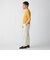 SHIPS:〈接触冷感〉 ICE COTTON クルーネック ショート スリーブ ニット Tシャツ