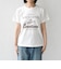 SHIPS Colors:〈洗濯機可能〉フロッキー コンビ プリント TEE◇