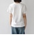 SHIPS Colors:〈洗濯機可能〉フロッキー コンビ プリント TEE◇