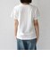 SHIPS Colors:〈洗濯機可能〉フロッキー コンビ プリント TEE◇