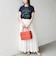 SHIPS Colors:〈洗濯機可能〉フロッキー コンビ プリント TEE◇
