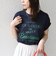 SHIPS Colors:〈洗濯機可能〉フロッキー コンビ プリント TEE◇