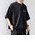 【WEB限定】SHIPS any:〈吸水速乾/UVカット〉ドライタッチ ヘンリーネック Tシャツ＋イージーショーツ＋パッカブルバッグ 3点セット◇