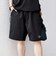 【WEB限定】SHIPS any:〈吸水速乾/UVカット〉ドライタッチ ヘンリーネック Tシャツ＋イージーショーツ＋パッカブルバッグ 3点セット◇