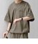 【WEB限定】SHIPS any:〈吸水速乾/UVカット〉ドライタッチ ヘンリーネック Tシャツ＋イージーショーツ＋パッカブルバッグ 3点セット◇