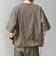 【WEB限定】SHIPS any:〈吸水速乾/UVカット〉ドライタッチ ヘンリーネック Tシャツ＋イージーショーツ＋パッカブルバッグ 3点セット◇