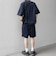 【WEB限定】SHIPS any:〈吸水速乾/UVカット〉ドライタッチ ヘンリーネック Tシャツ＋イージーショーツ＋パッカブルバッグ 3点セット◇