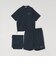 【WEB限定】SHIPS any:〈吸水速乾/UVカット〉ドライタッチ ヘンリーネック Tシャツ＋イージーショーツ＋パッカブルバッグ 3点セット◇