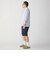 SHIPS: KHADI 7スリーブ カプリ シャツ