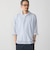 SHIPS: KHADI 7スリーブ カプリ シャツ