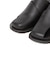 【SHIPS any別注】ALL BLACK:  バック ストラップ サンダル