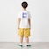 THE NORTH FACE: スクエア バンダナ  バックプリント ロゴ Tシャツ 26SS<KIDS>