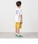 THE NORTH FACE: スクエア バンダナ  バックプリント ロゴ Tシャツ 26SS<KIDS>