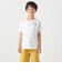 THE NORTH FACE: スクエア バンダナ  バックプリント ロゴ Tシャツ 26SS<KIDS>