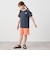 THE NORTH FACE: スクエア バンダナ  バックプリント ロゴ Tシャツ 26SS<KIDS>