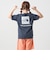THE NORTH FACE: スクエア バンダナ  バックプリント ロゴ Tシャツ 26SS<KIDS>