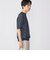 SHIPS: 〈手洗い可能〉和紙 クルーネック ニット Tシャツ