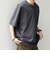 SHIPS any:〈接触冷感/吸水速乾/UVカット/遮熱〉Raylock ヘンリーネック Tシャツ◇